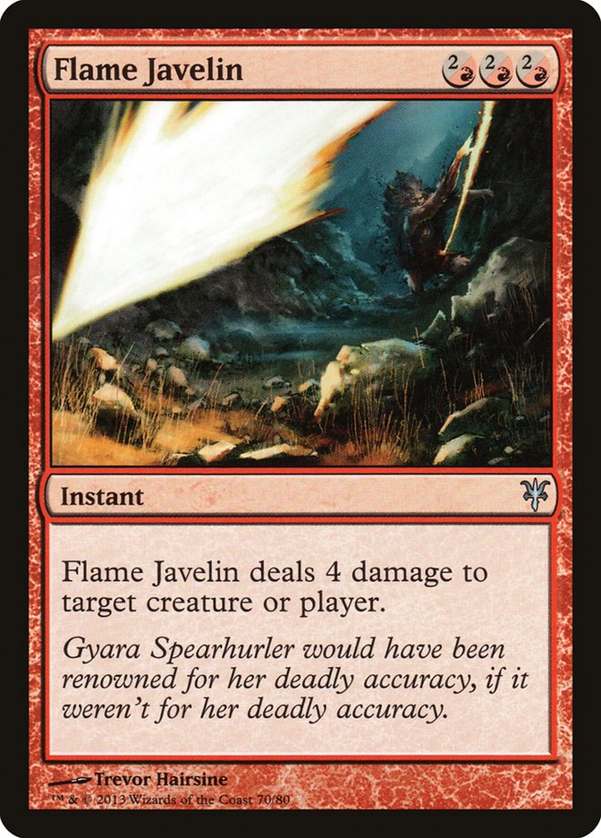 Flame Javelin [Duel Decks: Sorin vs. Tibalt] | Game Grid - Logan