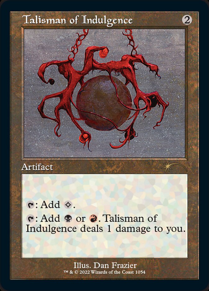 Talisman of Indulgence (Foil Etched) [Secret Lair Drop Series] | Game Grid - Logan