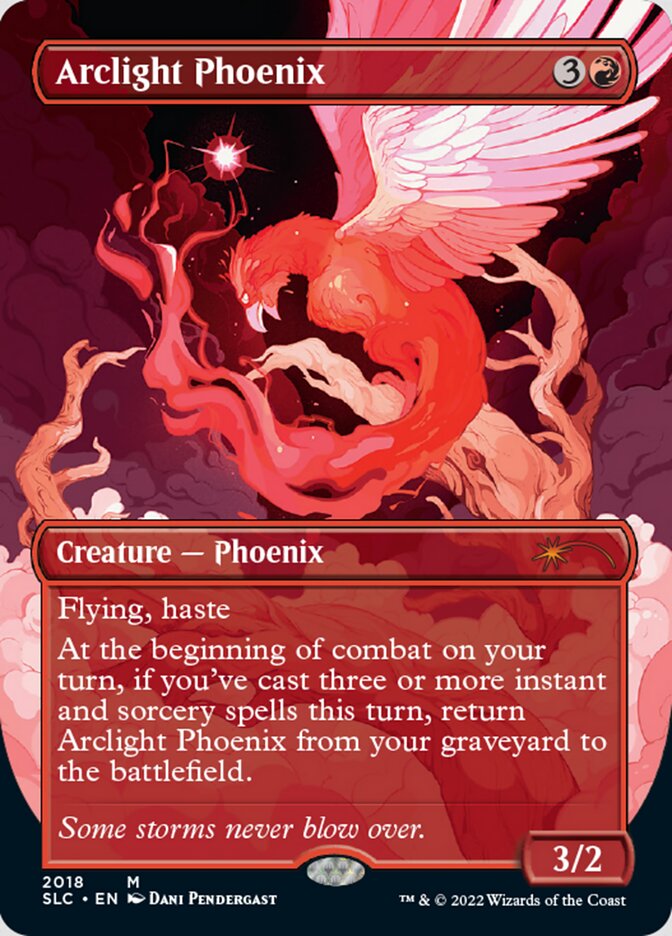 Arclight Phoenix (Borderless) [Secret Lair Countdown Kit] | Game Grid - Logan