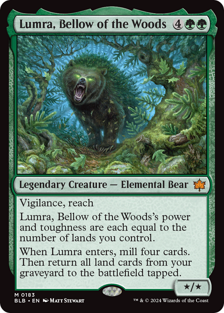 Lumra, Bellow of the Woods [Bloomburrow] | Game Grid - Logan