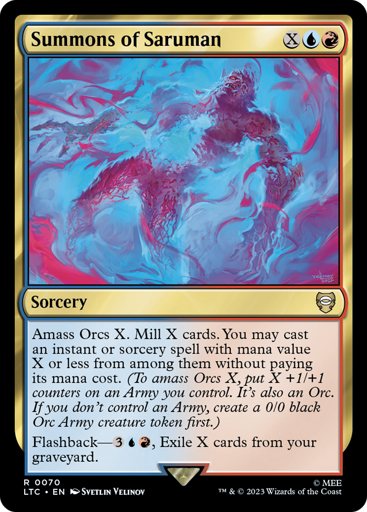 Summons of Saruman [The Lord of the Rings: Tales of Middle-Earth Commander] | Game Grid - Logan