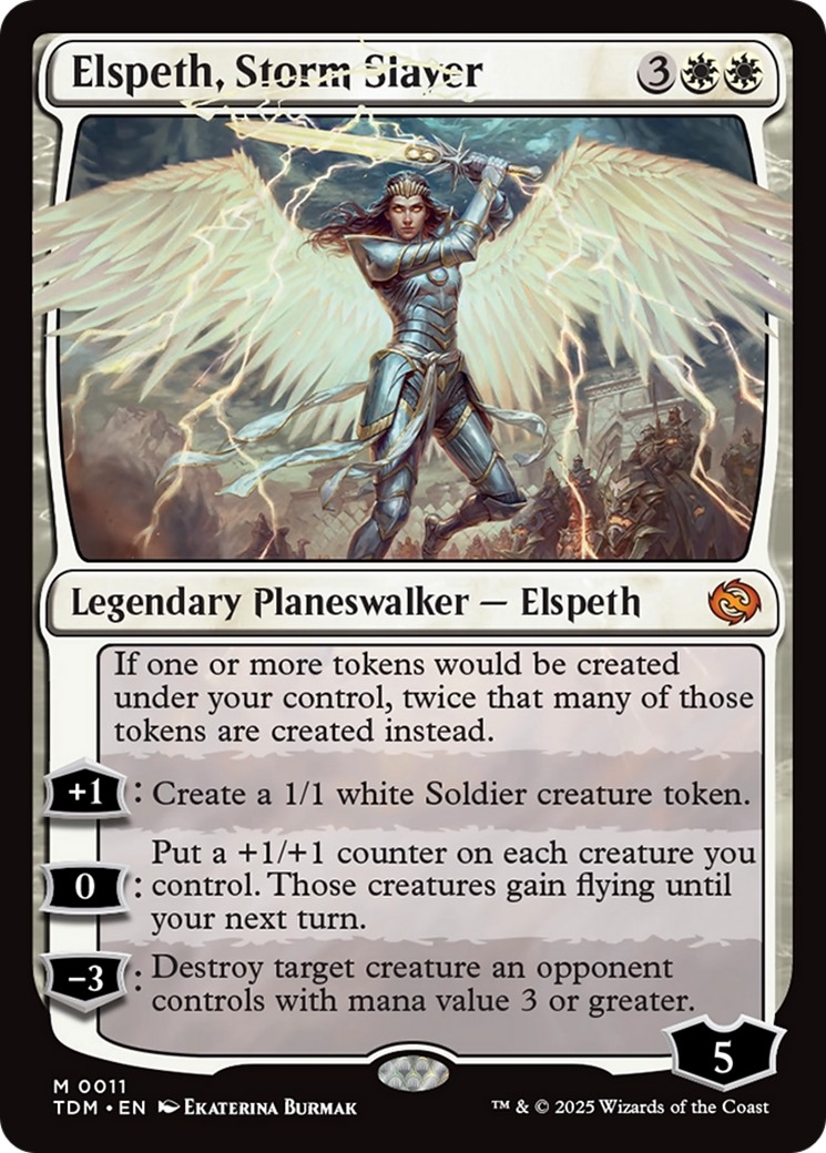 Elspeth, Storm Slayer [Tarkir: Dragonstorm] | Game Grid - Logan