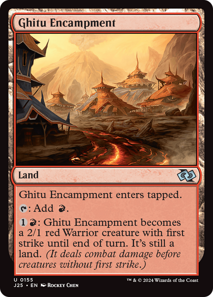 Ghitu Encampment [Foundations Jumpstart] | Game Grid - Logan