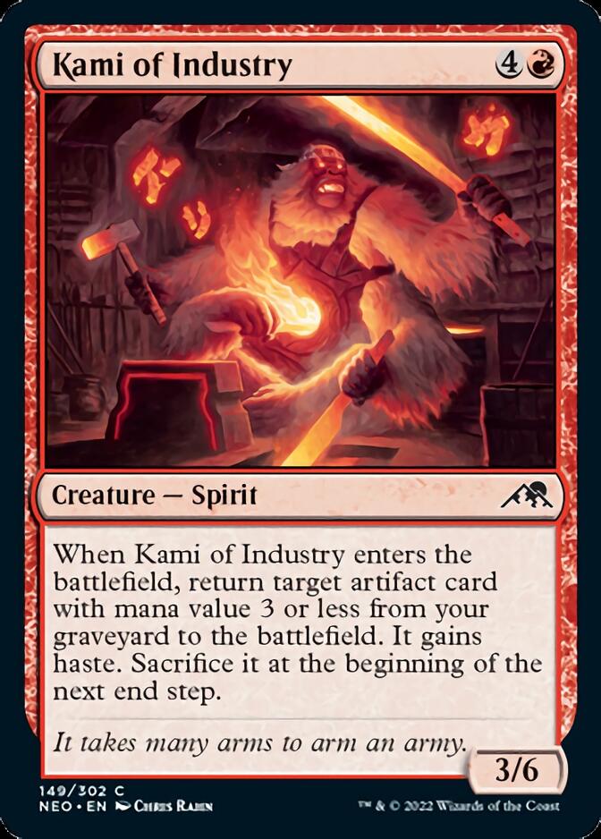 Kami of Industry [Kamigawa: Neon Dynasty] | Game Grid - Logan