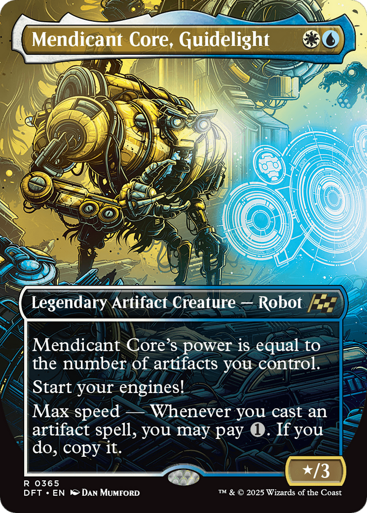 Mendicant Core, Guidelight (Borderless) [Aetherdrift] | Game Grid - Logan