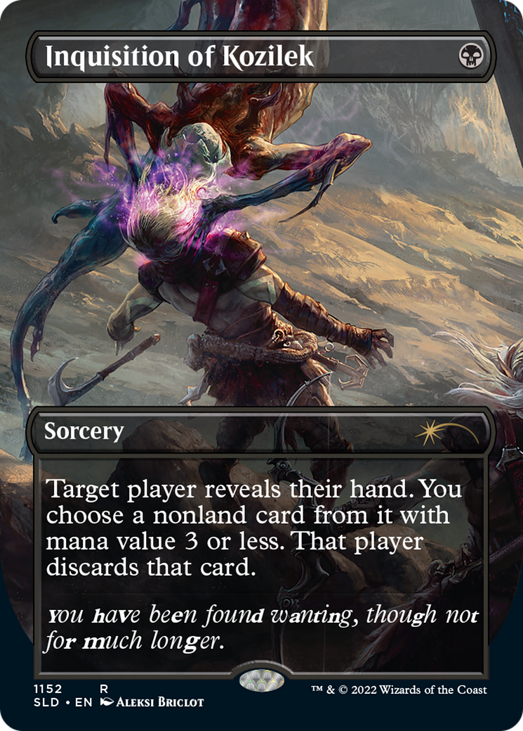 Inquisition of Kozilek (Borderless) [Secret Lair Drop Series] | Game Grid - Logan