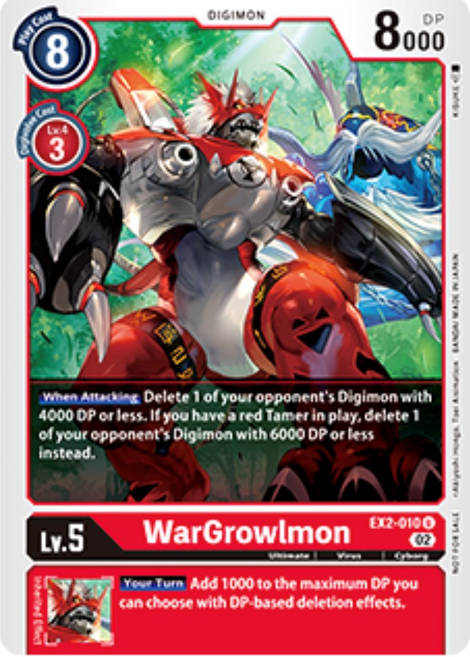 WarGrowlmon [EX2-010] (Tamer Party Vol. 6 Promo) [Digital Hazard Promos] | Game Grid - Logan