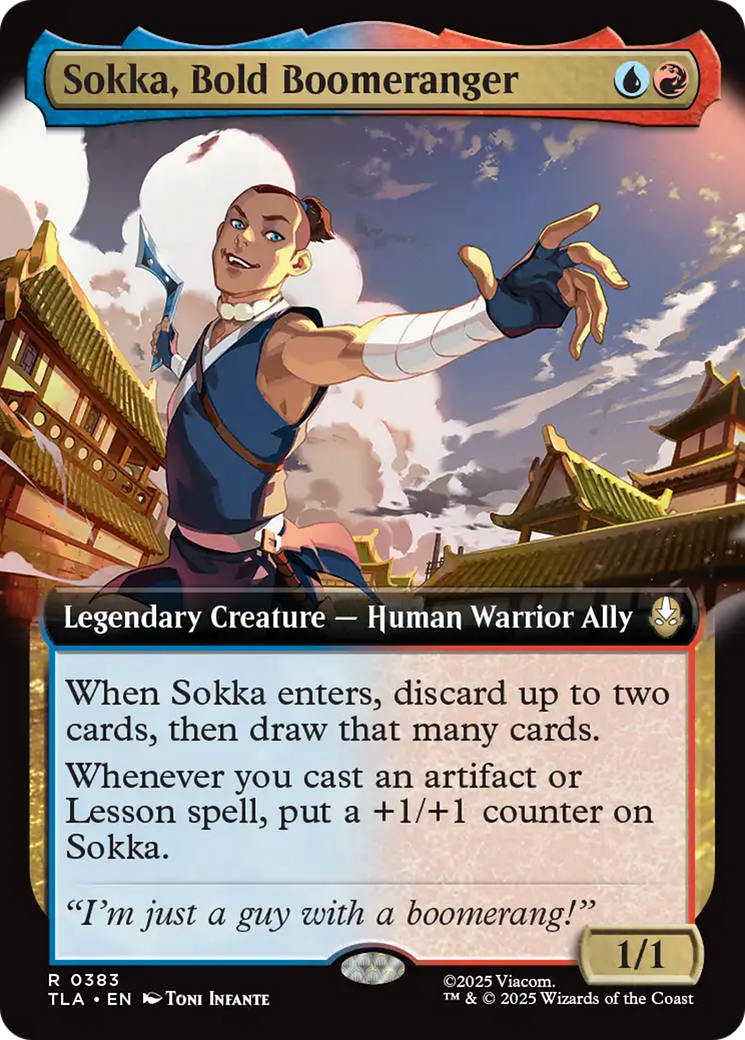 Sokka, Bold Boomeranger (Extended Art) [Avatar: The Last Airbender] | Game Grid - Logan