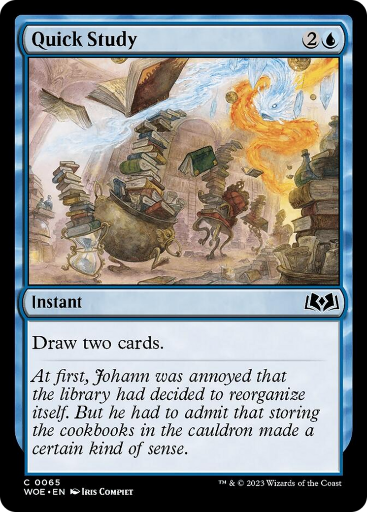 Quick Study [Wilds of Eldraine] | Game Grid - Logan