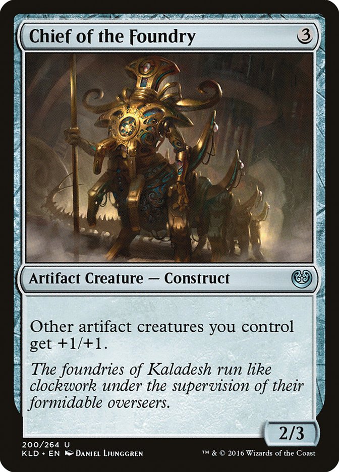 Chief of the Foundry [Kaladesh] | Game Grid - Logan