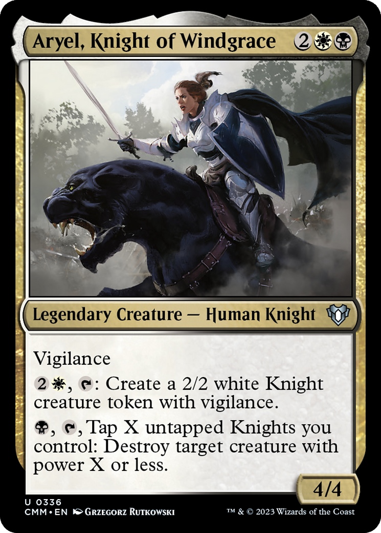 Aryel, Knight of Windgrace [Commander Masters] | Game Grid - Logan