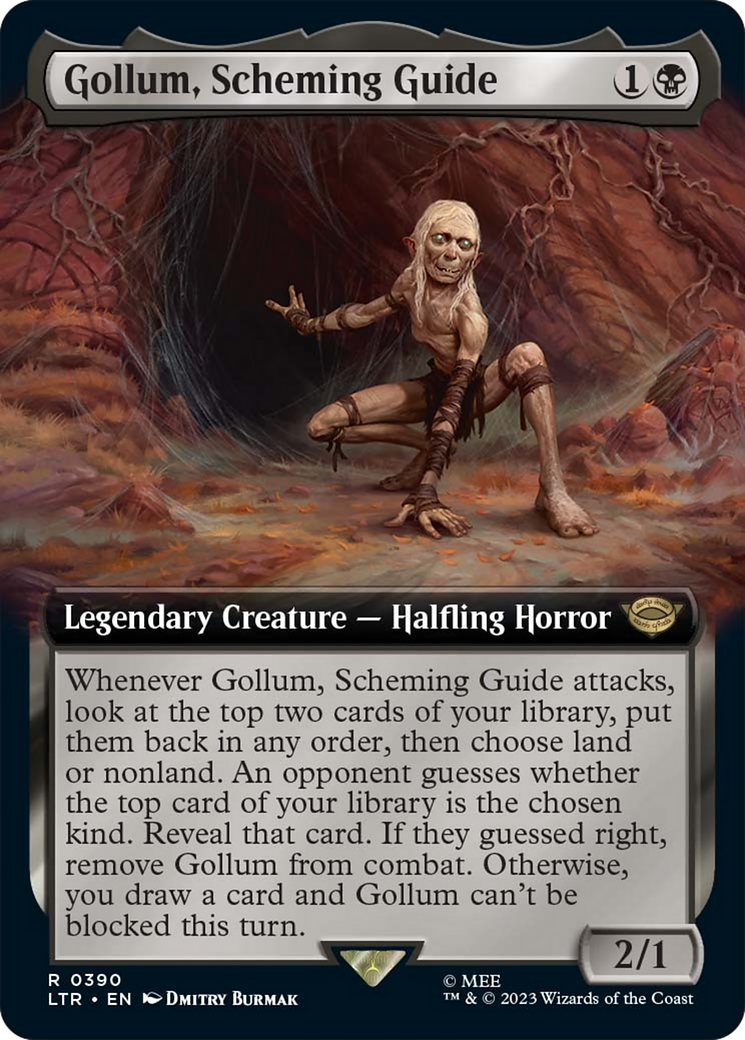 Gollum, Scheming Guide (Extended Art) [The Lord of the Rings: Tales of Middle-Earth] | Game Grid - Logan
