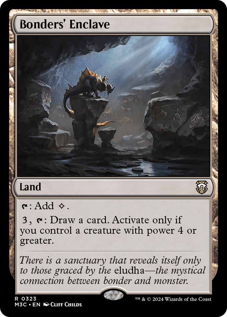 Bonders' Enclave (Ripple Foil) [Modern Horizons 3 Commander] | Game Grid - Logan