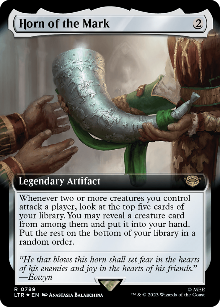 Horn of the Mark (Extended Art) (Surge Foil) [The Lord of the Rings: Tales of Middle-Earth] | Game Grid - Logan