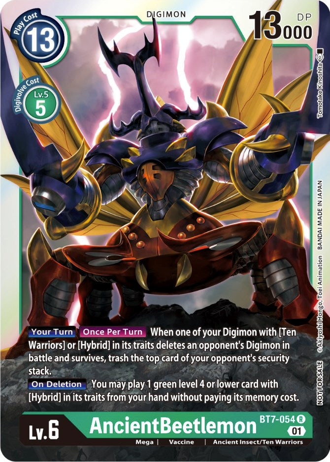 AncientBeetlemon [BT7-054] (Event Pack 3) [Next Adventure Promos] | Game Grid - Logan