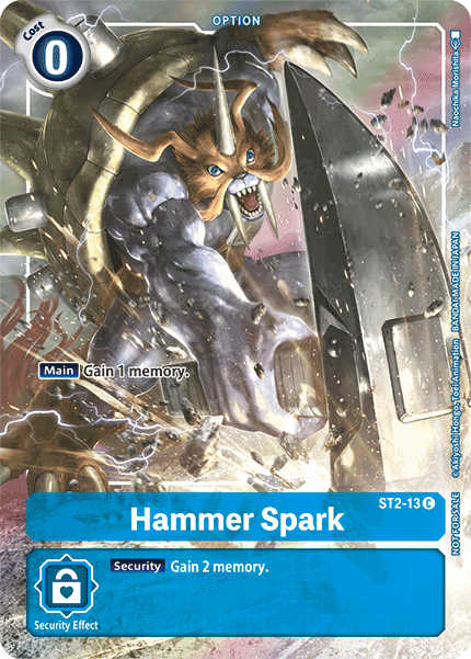 Hammer Spark [ST2-13] (Tamer's Evolution Box) [Starter Deck: Cocytus Blue Promos] | Game Grid - Logan