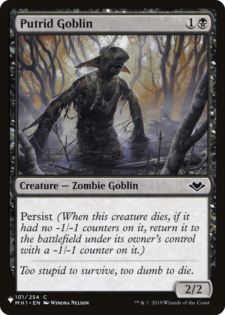 Putrid Goblin [The List Reprints] | Game Grid - Logan