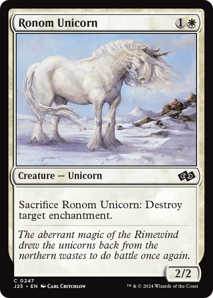 Ronom Unicorn [Foundations Jumpstart] | Game Grid - Logan