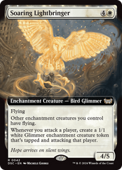 Soaring Lightbringer (Extended Art) [Duskmourn: House of Horror Commander] | Game Grid - Logan