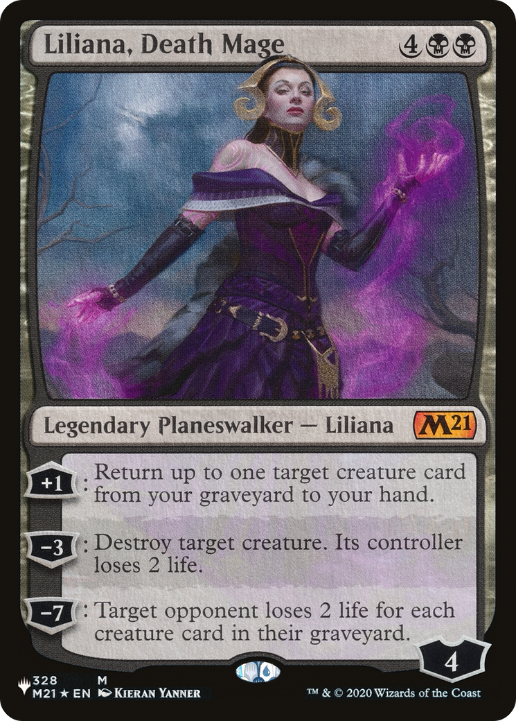 Liliana, Death Mage [The List] | Game Grid - Logan
