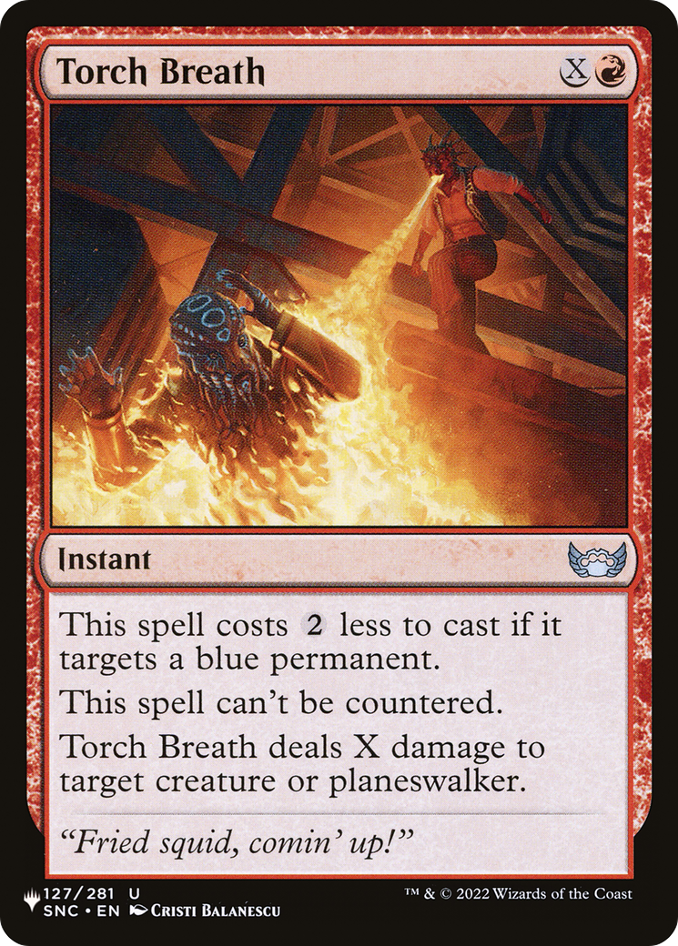 Torch Breath [The List] | Game Grid - Logan