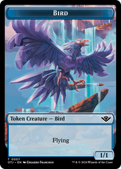 Treasure // Bird Double-Sided Token [Outlaws of Thunder Junction Tokens] | Game Grid - Logan