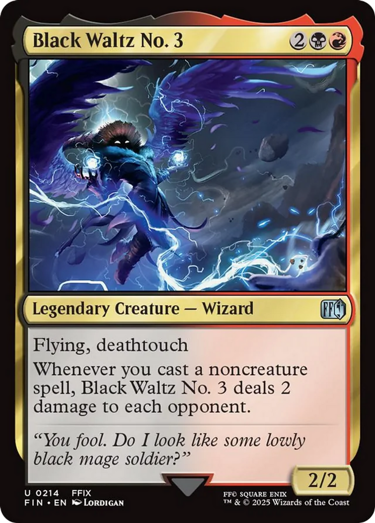 Black Waltz No. 3 [FINAL FANTASY] | Game Grid - Logan