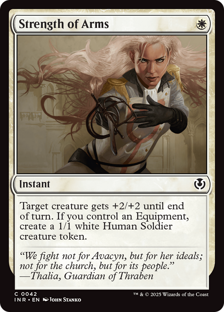 Strength of Arms [Innistrad Remastered] | Game Grid - Logan