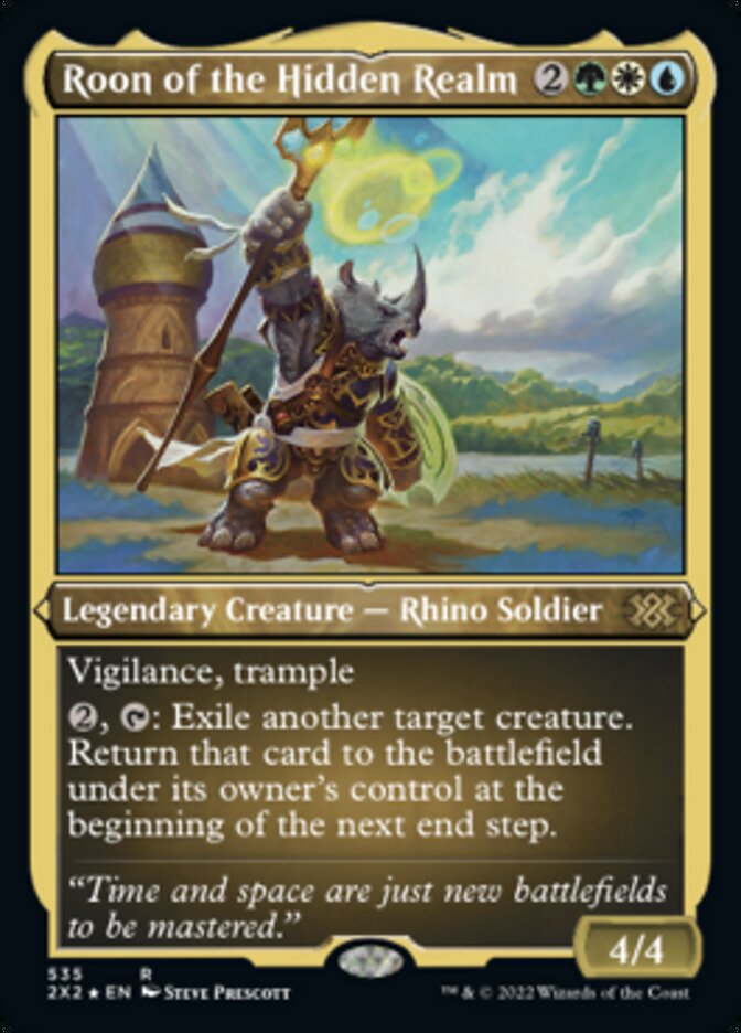 Roon of the Hidden Realm (Foil Etched) [Double Masters 2022] | Game Grid - Logan