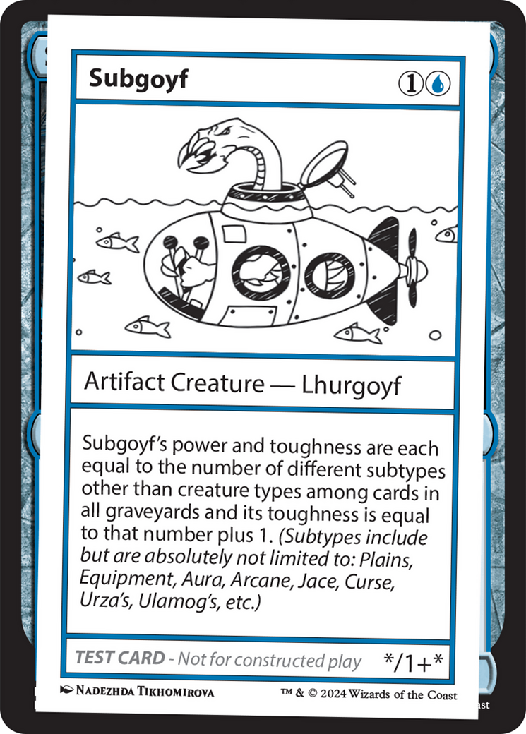 Subgoyf [Mystery Booster 2 Playtest Cards] | Game Grid - Logan