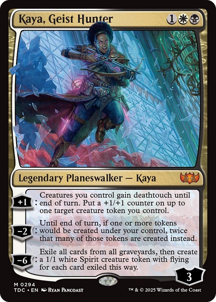 Kaya, Geist Hunter [Tarkir: Dragonstorm Commander] | Game Grid - Logan