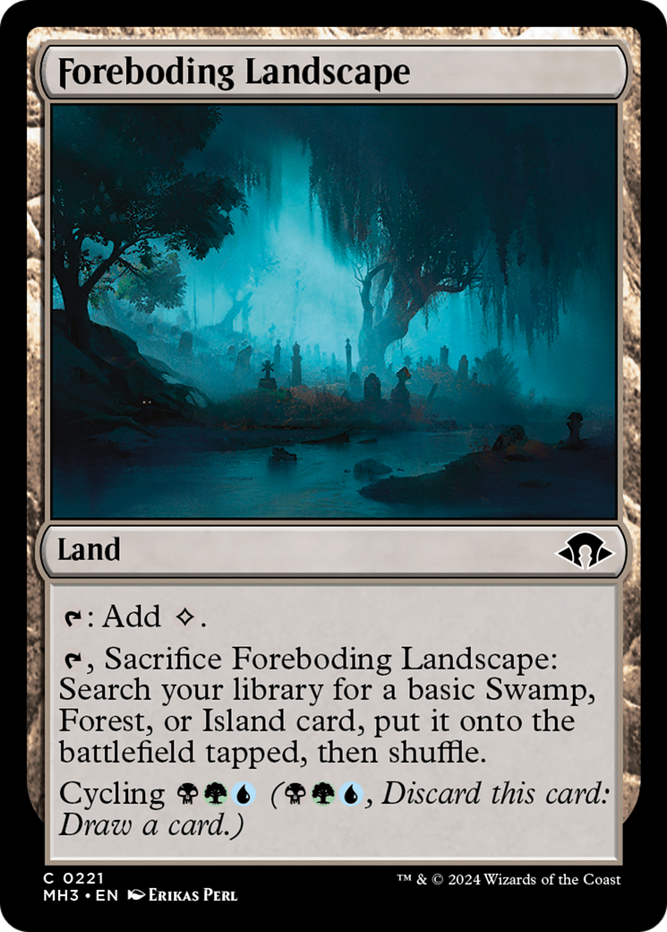 Foreboding Landscape [Modern Horizons 3] | Game Grid - Logan