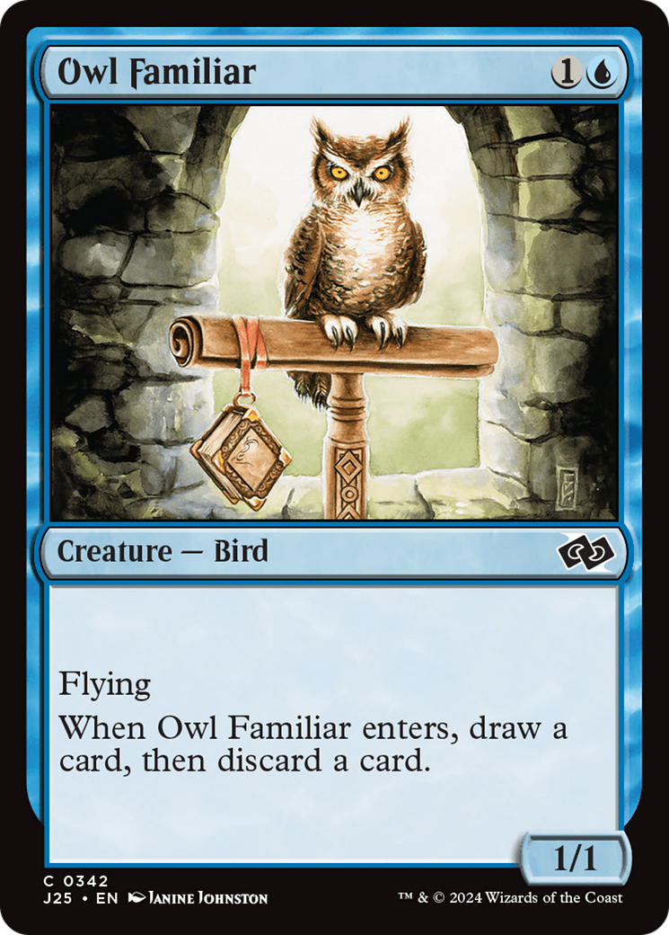 Owl Familiar [Foundations Jumpstart] | Game Grid - Logan
