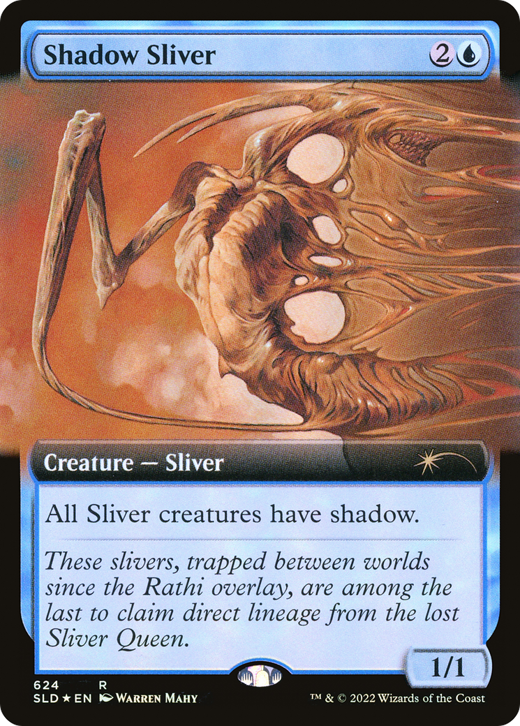 Shadow Sliver (Extended Art) [Secret Lair Drop Promos] | Game Grid - Logan