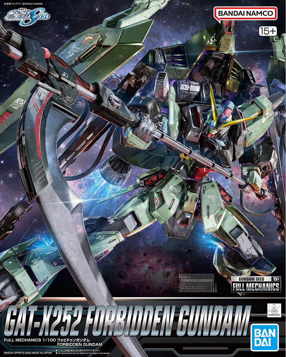 Full Mechanics 1/100 GAT-X252 Forbidden Gundam Kit | Game Grid - Logan