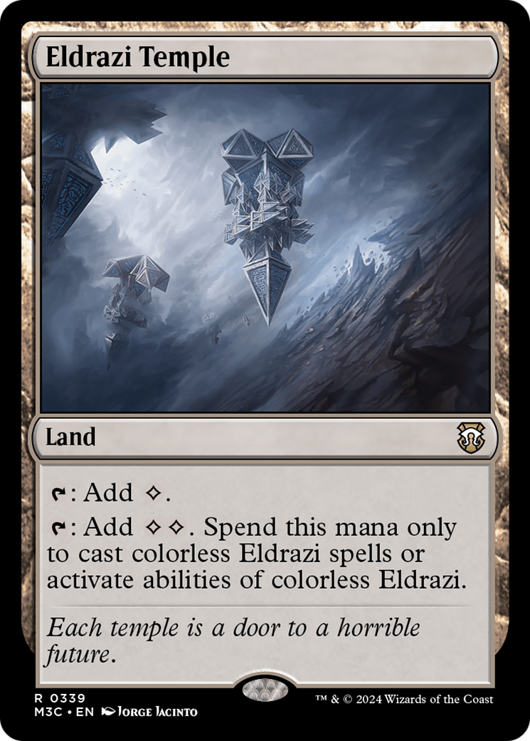 Eldrazi Temple (Ripple Foil) [Modern Horizons 3 Commander] | Game Grid - Logan