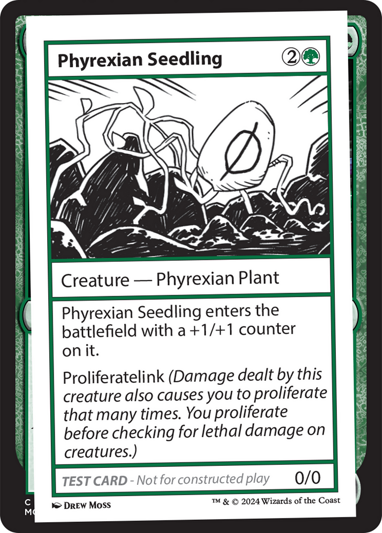 Phyrexian Seedling [Mystery Booster 2 Playtest Cards] | Game Grid - Logan