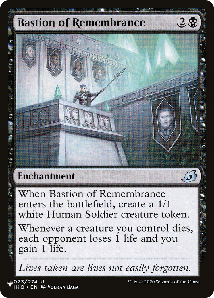 Bastion of Remembrance [The List Reprints] | Game Grid - Logan