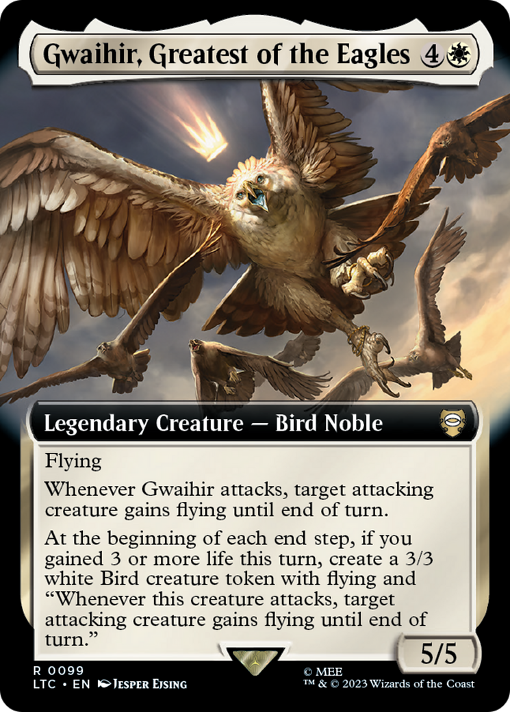 Gwaihir, Greatest of the Eagles (Extended Art) [The Lord of the Rings: Tales of Middle-Earth Commander] | Game Grid - Logan