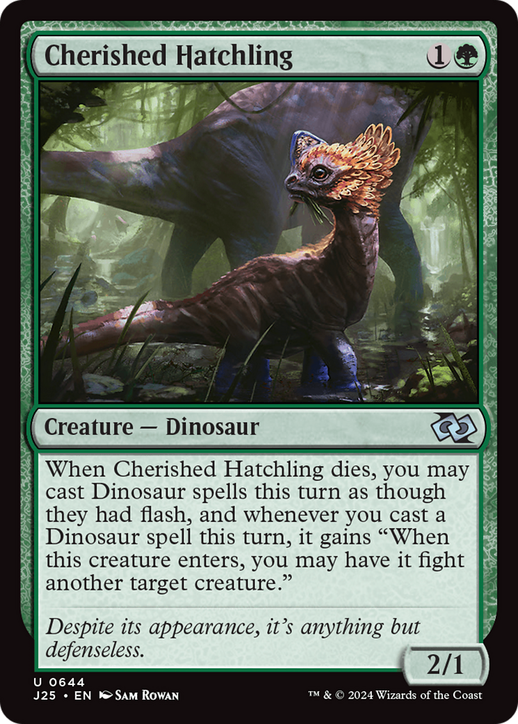 Cherished Hatchling [Foundations Jumpstart] | Game Grid - Logan