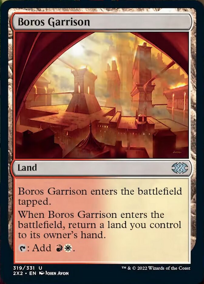 Boros Garrison [Double Masters 2022] | Game Grid - Logan