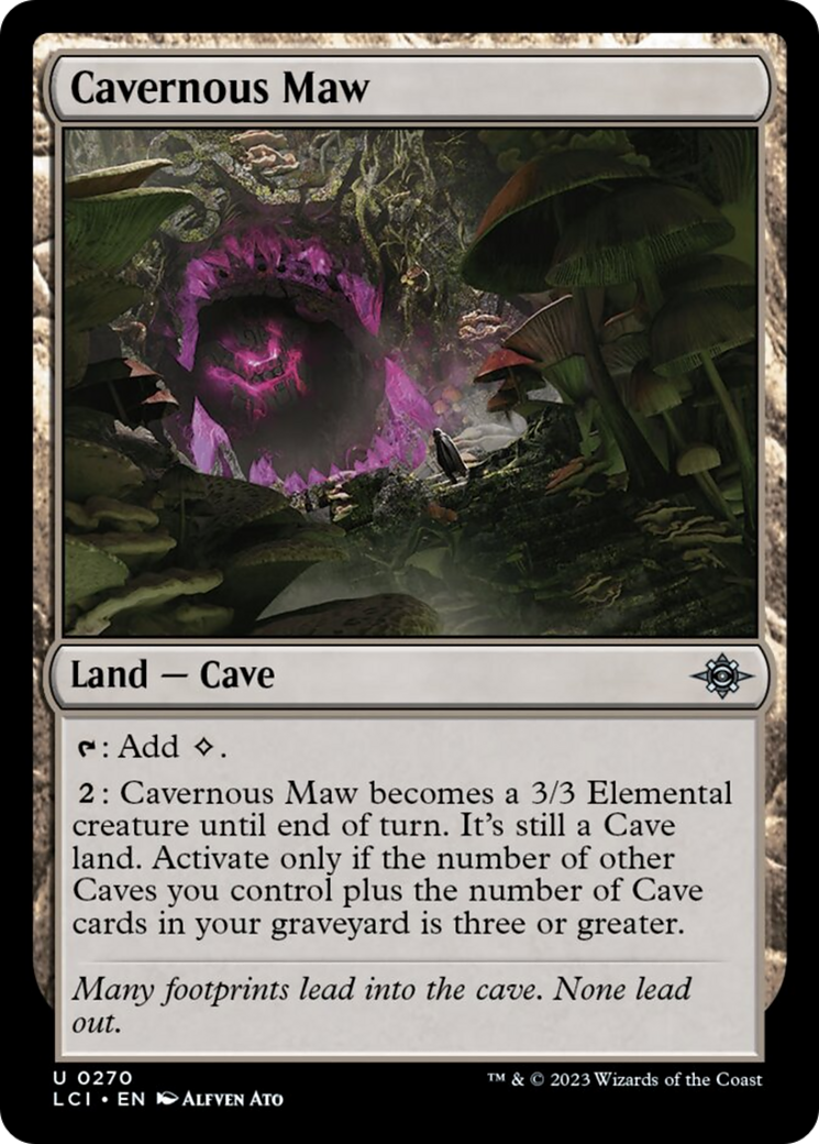 Cavernous Maw [The Lost Caverns of Ixalan] | Game Grid - Logan