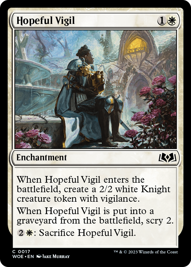 Hopeful Vigil [Wilds of Eldraine] | Game Grid - Logan