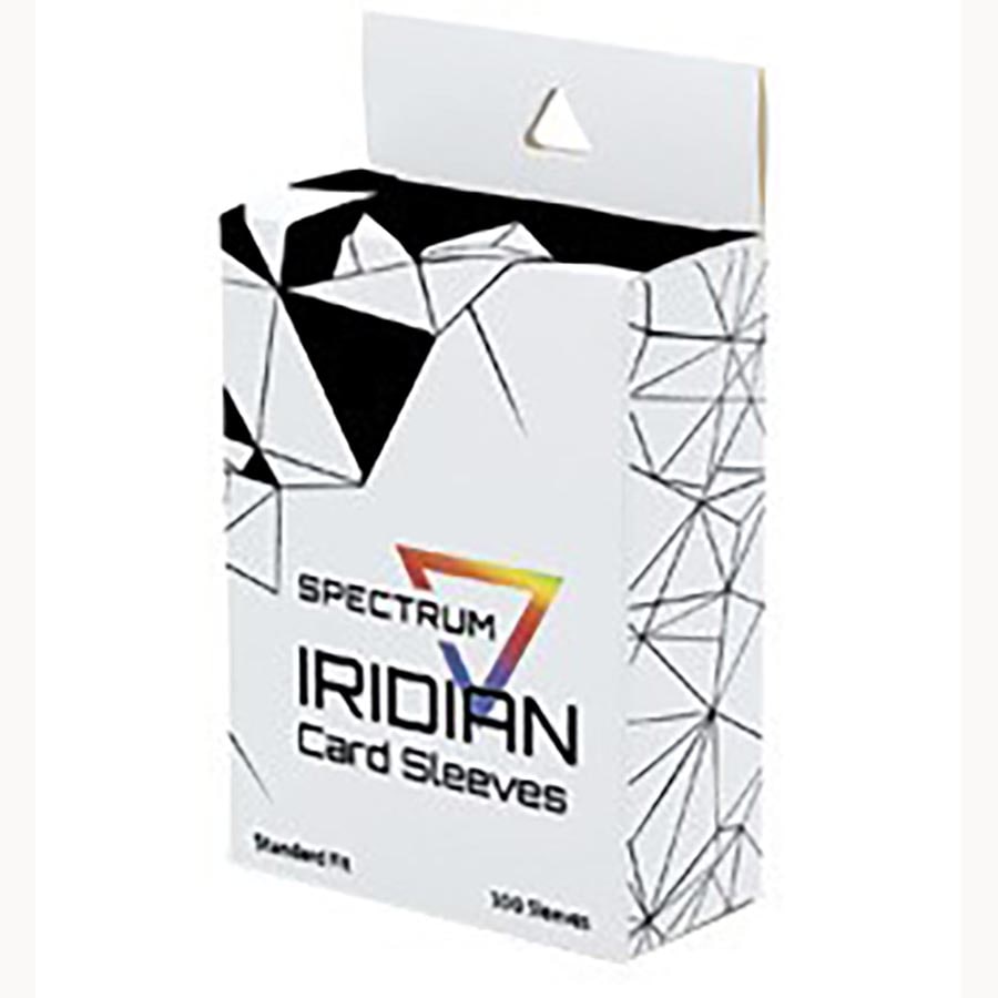 Spectrum: Iridian Card Sleeves - Black (100ct) | Game Grid - Logan