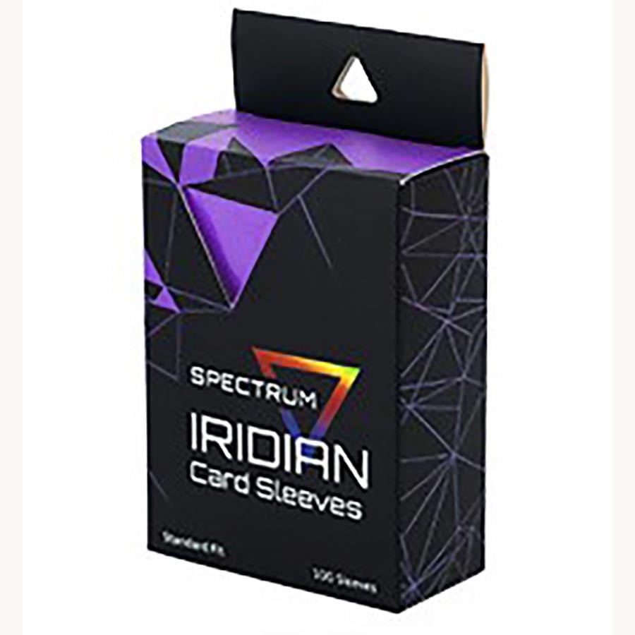 Spectrum: Iridian Card Sleeves - Mulberry (100ct) | Game Grid - Logan