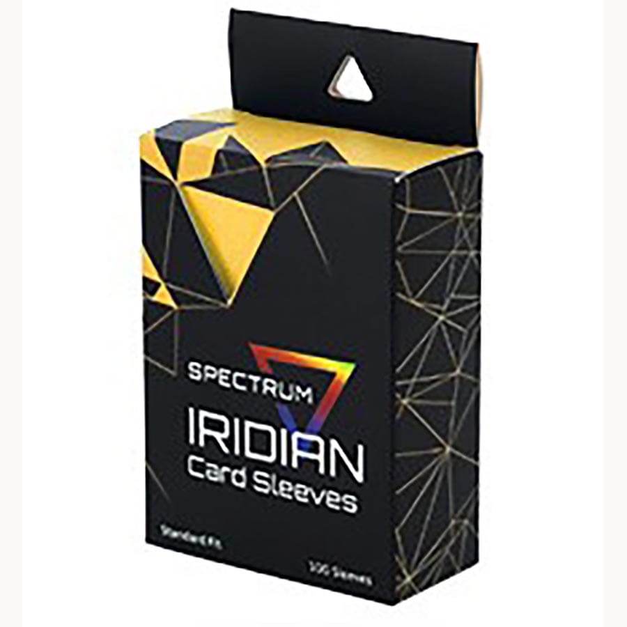 Spectrum: Iridian Card Sleeves - Yellow (100ct) | Game Grid - Logan