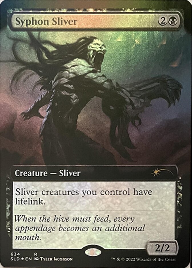 Syphon Sliver (Extended Art) [Secret Lair Drop Promos] | Game Grid - Logan