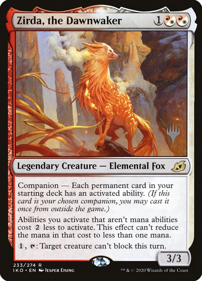 Zirda, the Dawnwaker (Promo Pack) [Ikoria: Lair of Behemoths Promos] | Game Grid - Logan