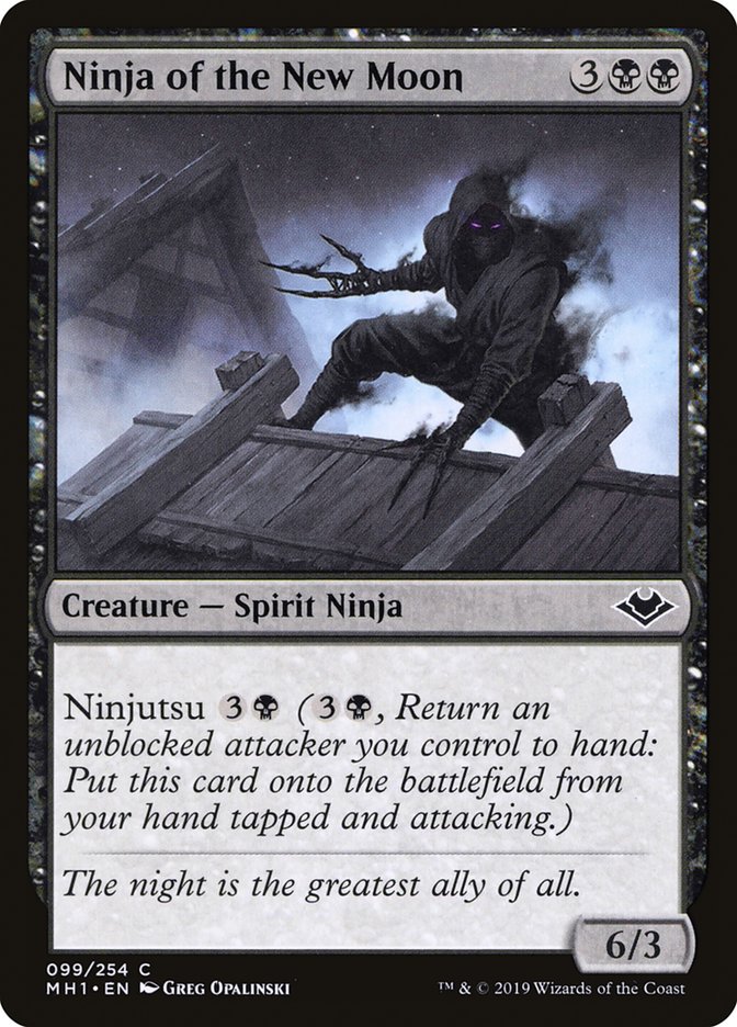 Ninja of the New Moon [Modern Horizons] | Game Grid - Logan
