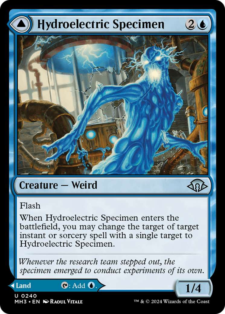 Hydroelectric Specimen [Modern Horizons 3] | Game Grid - Logan